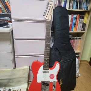 일렉기타 펜더 스콰이어 어피니티 레드 이미지