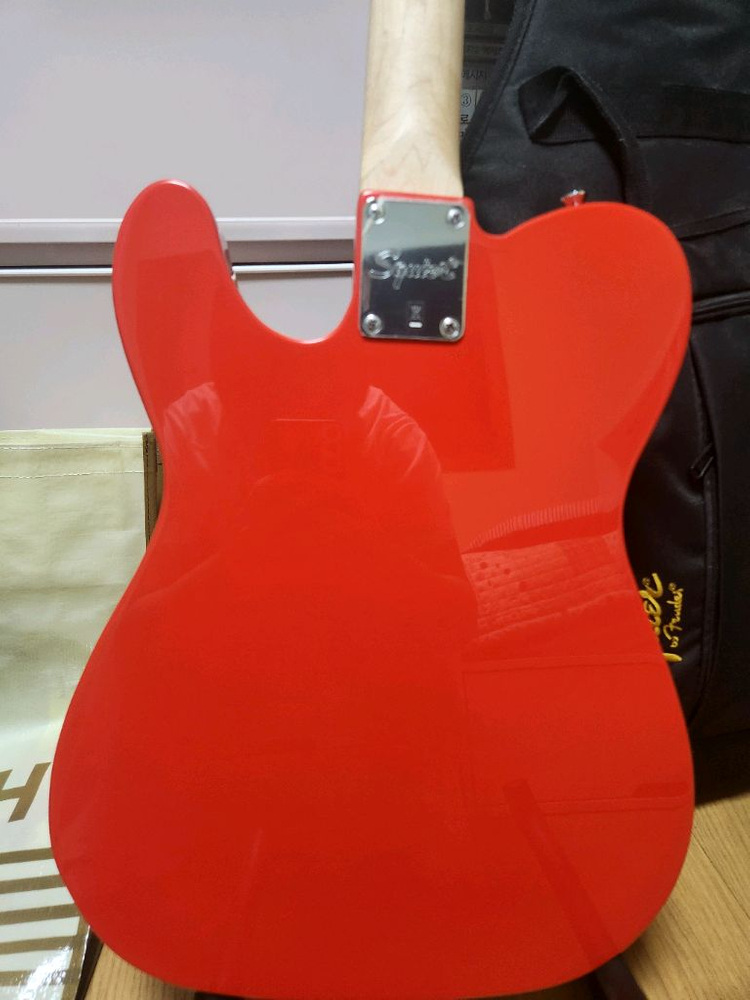 일렉기타 펜더 스콰이어 어피니티 레드 이미지