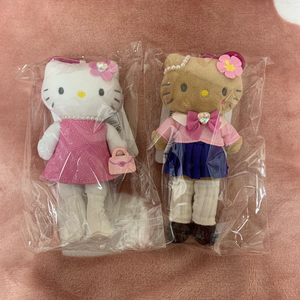 (정품)헬로키티 스타일업 마스코트 인형 키링