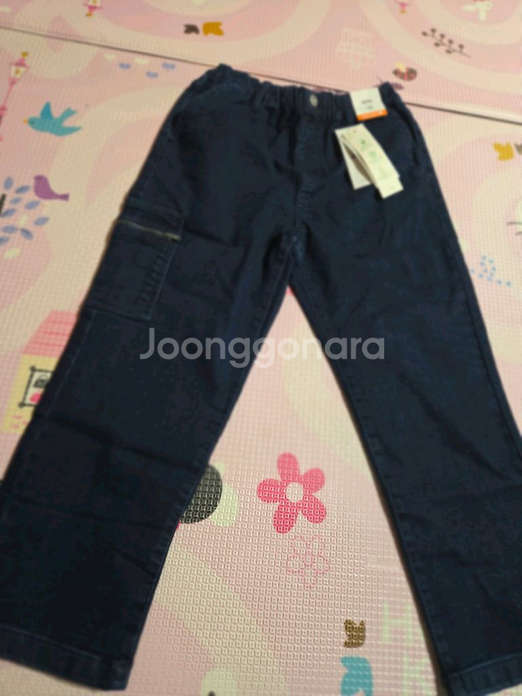 새상품)카고기모데님 140사이즈--1