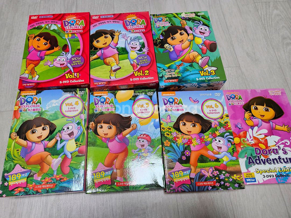 도라 익스플로러 dvd 1~6집+ 스페셜 에디션--0