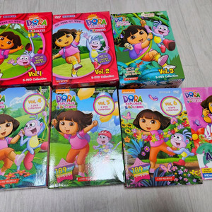 도라 익스플로러 dvd 1~6집+ 스페셜 에디션