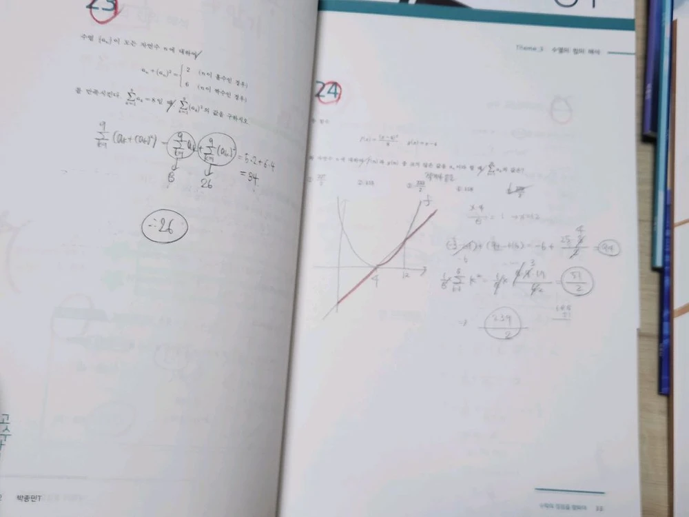 47권 일괄 | 시대인재 수학 박종민t 2025 2026 강의교재 이미지