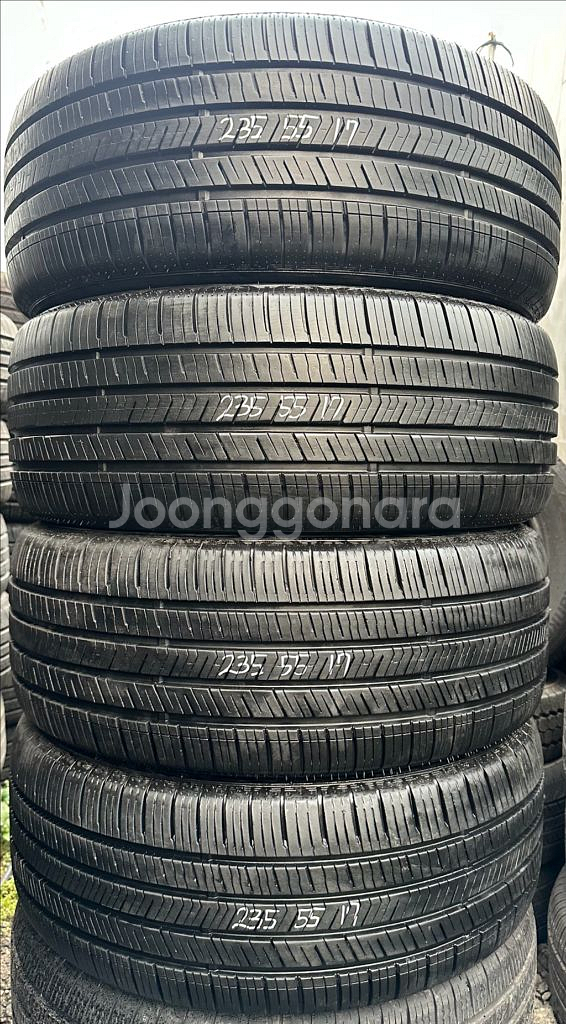 235 55 17중고타이어한대분2355517--0
