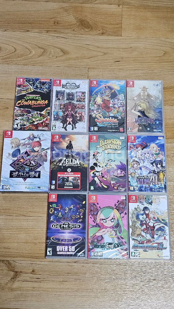 (가격수정) 소장중인 스위치게임 판매합니다.--0