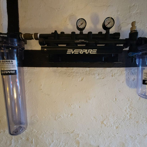 에버퓨어 쿼드 고급 상업용 정수기 대용량 4구 미국산