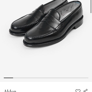 알든 987 로퍼 블랙 us 8D 새상품 풀박스