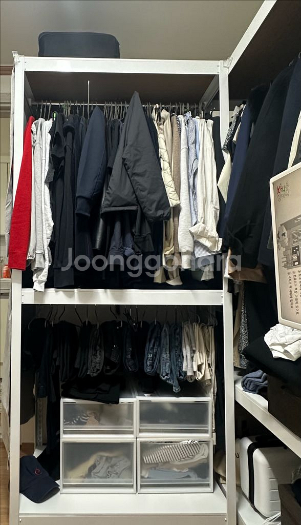 트렌드코리아 시스템 행거 900*500 / 1950mm 높이 (3단2행거, 3단1행거)--0