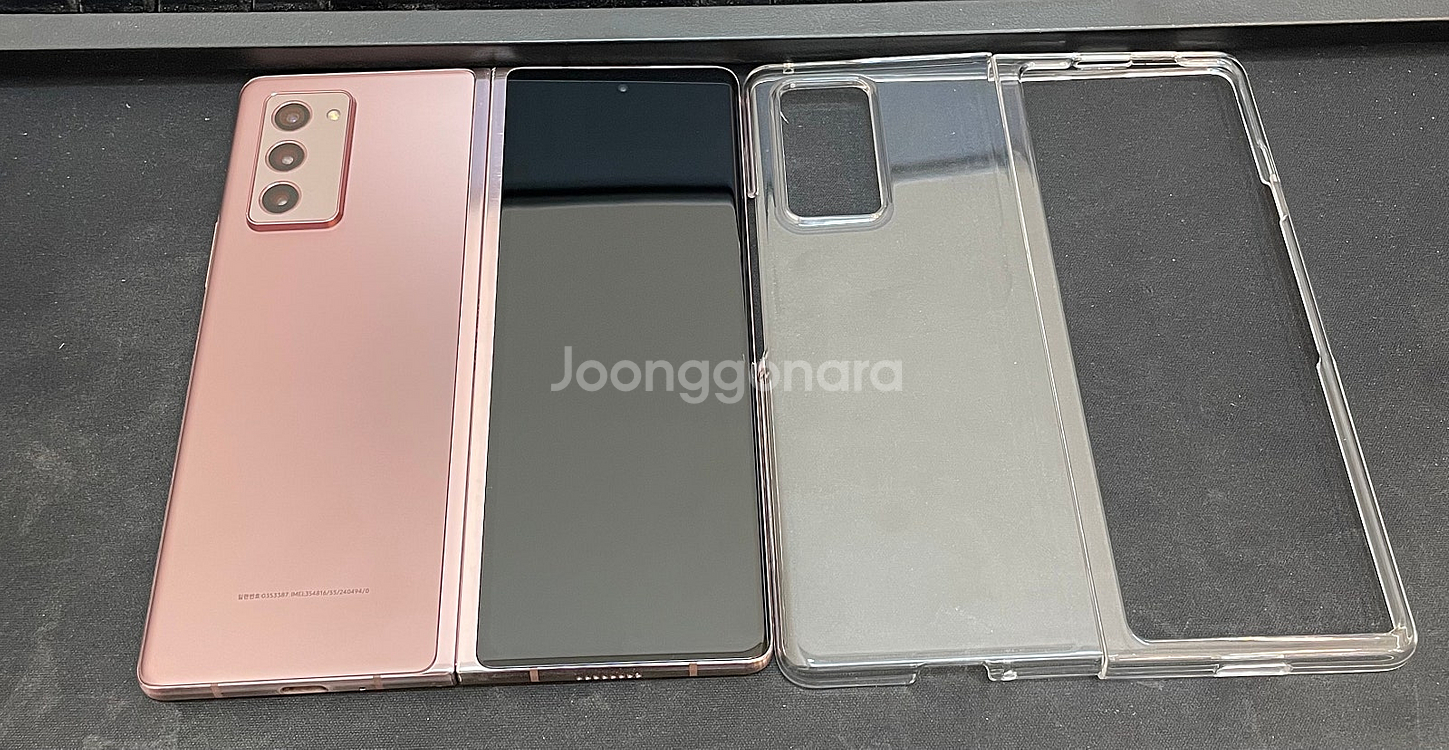 갤럭시Z폴드2 브론즈 256GB 무잔상 가성비좋은 중고29만팝니다--0