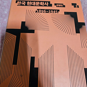 한국현대문학사1