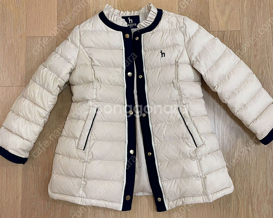 헤지스 여아 패딩 120호--0