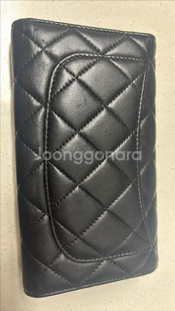 샤넬 캐비어 장지갑--1