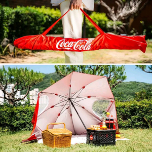 원더풀 코카콜라 2인 파라솔