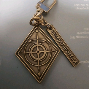 블루아카이브 최종장 우트나피쉬팀 금속 키링