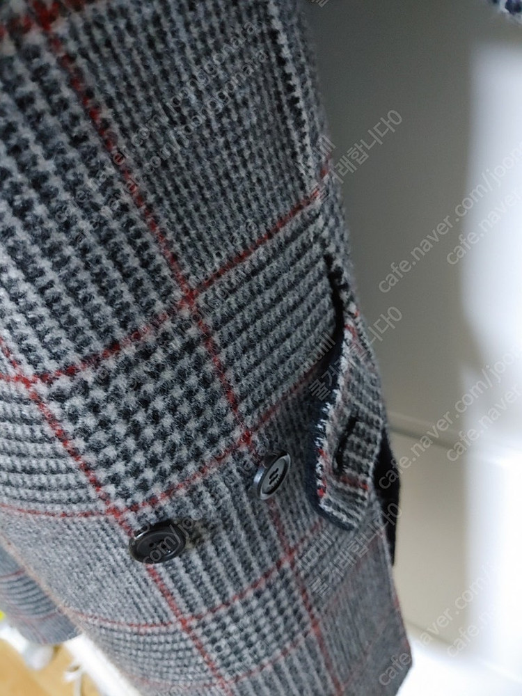 송지오 리버시블 코트 급처--3