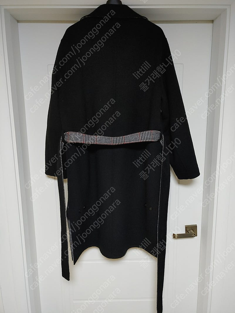 송지오 리버시블 코트 급처--6