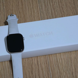 애플워치10 46mm 실버 셀룰러