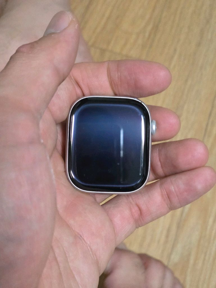 애플워치10 46mm 실버 셀룰러 이미지