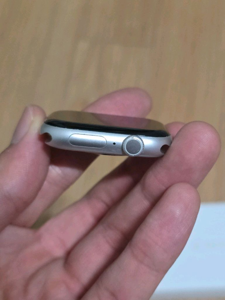 애플워치10 46mm 실버 셀룰러 이미지