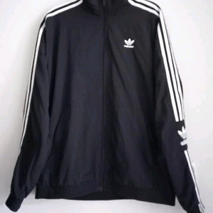 아디다스 락업 블랙 검흰 트랙탑 저지 져지집업 95/M 이미지