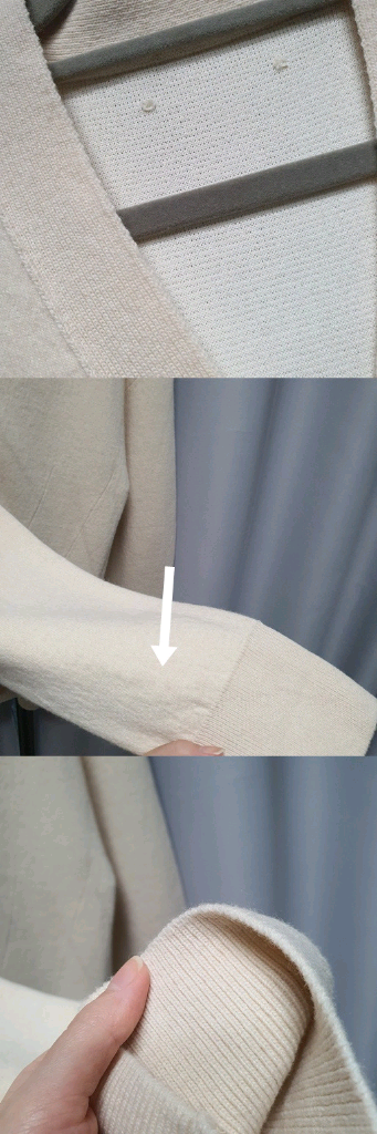 LMT 더베이지스 스프링 란느 자켓 가디건--6