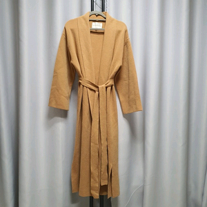 시에 더실루엣 벨트 롱 가디건