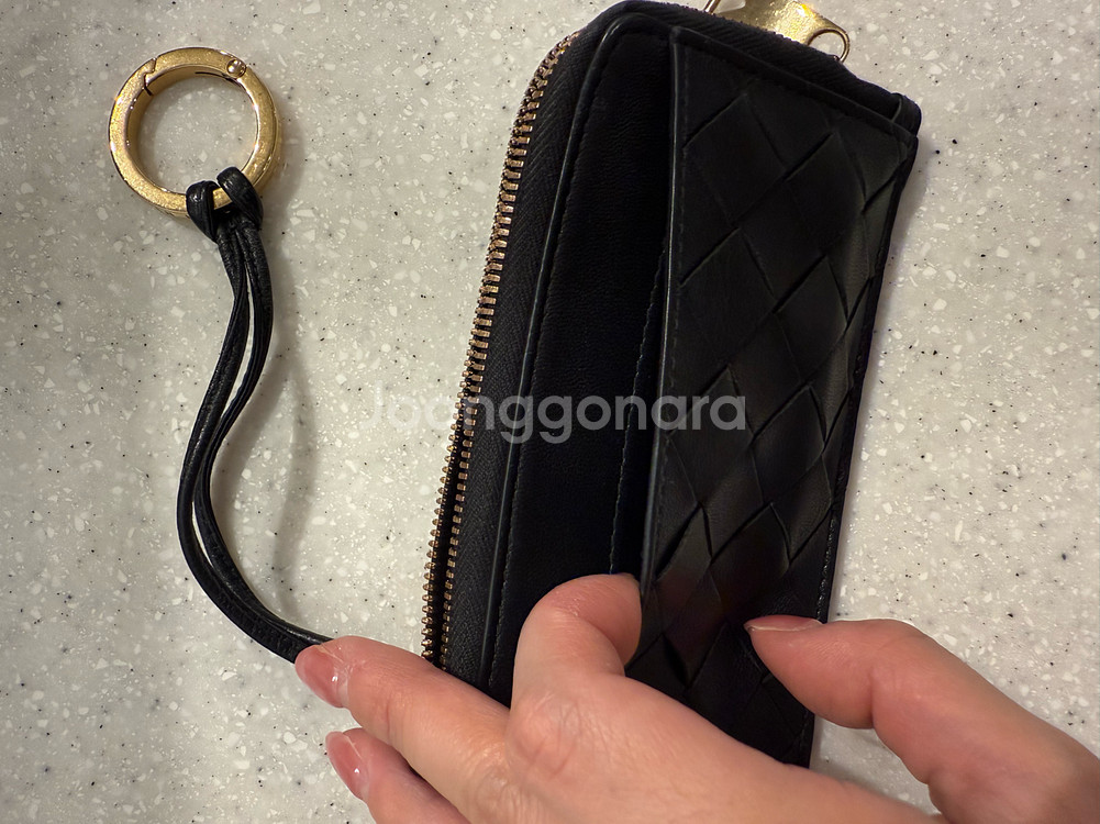 보테가베네타 인트레치아토 동전카드지갑--4