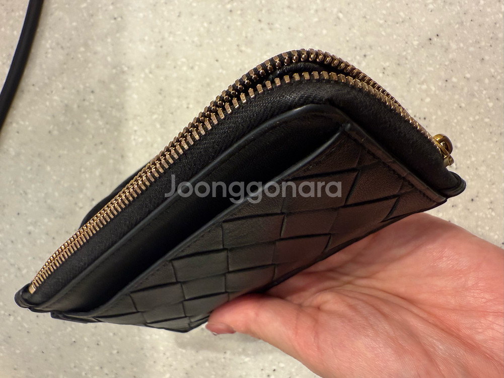 보테가베네타 인트레치아토 동전카드지갑--5