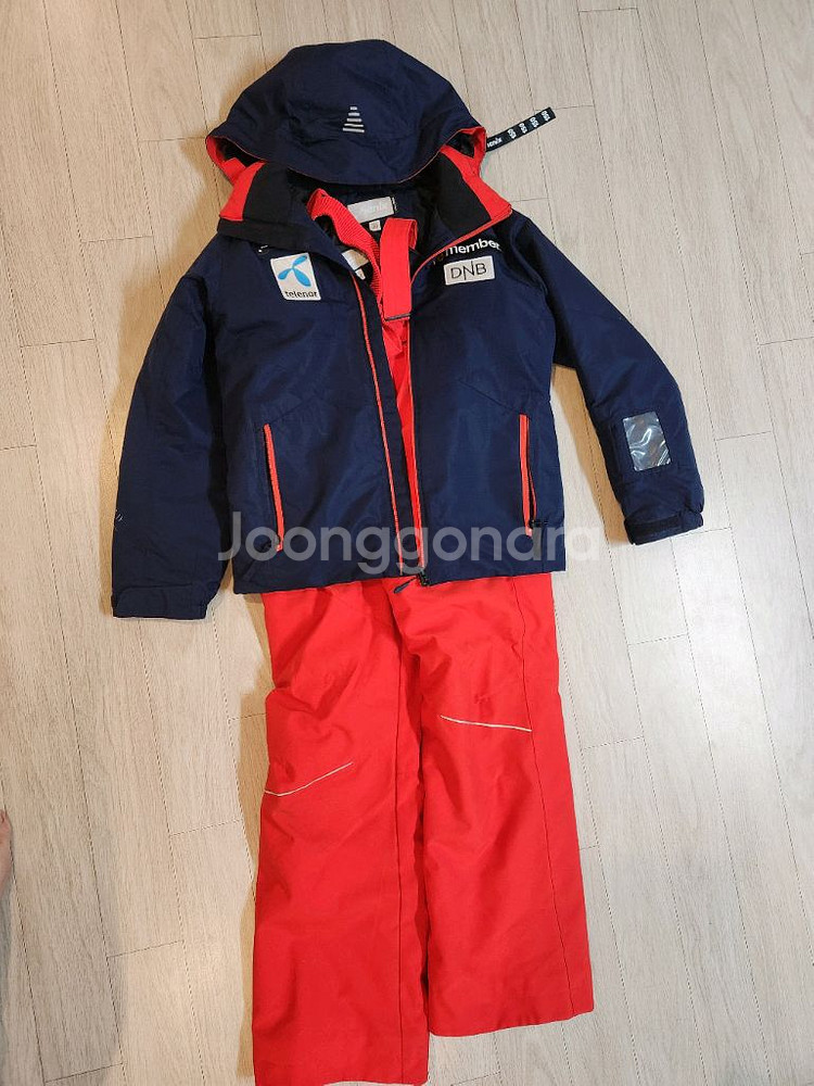 피닉스 주니어 노르웨이팀 스키복 세트 150--0
