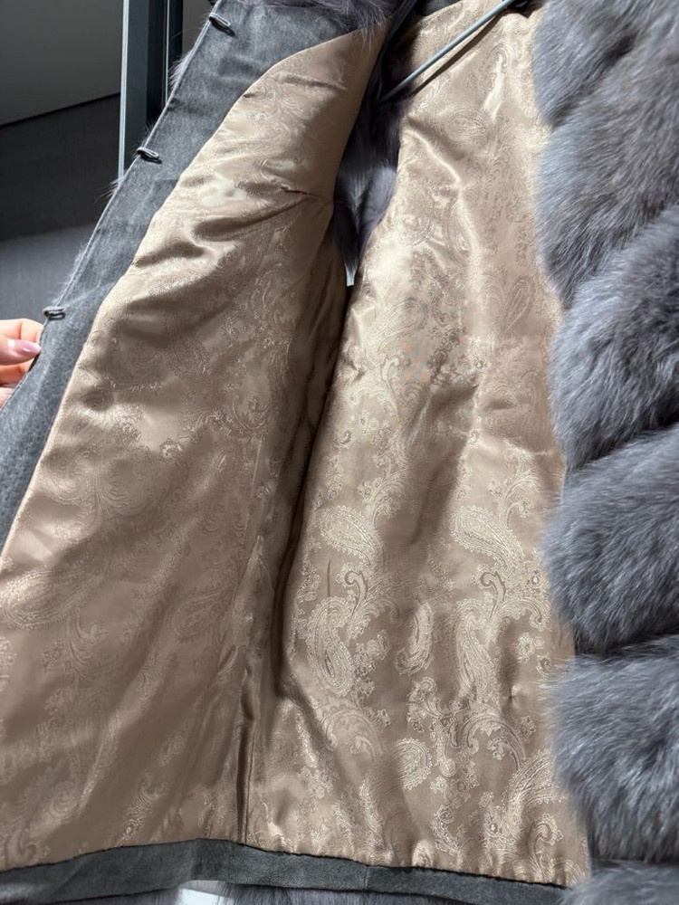 리얼폭스 퍼 조끼 (새상품)--3