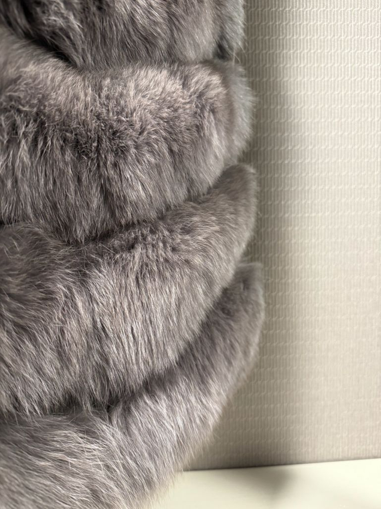 리얼폭스 퍼 조끼 (새상품)--5