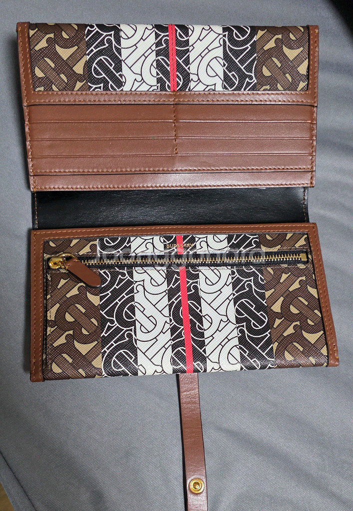 버버리 정품 장지갑--6
