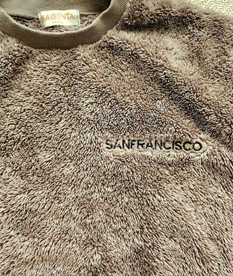 양털 오버핏 맨투맨 판매--4