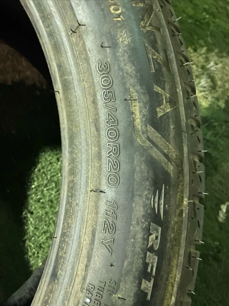 브리지스톤 런플랫 305-40-20 딱 1개 이미지