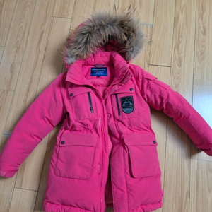 디스커버리 키즈 밀포드 거위털 다운 점퍼 패딩 여아 130 사이즈