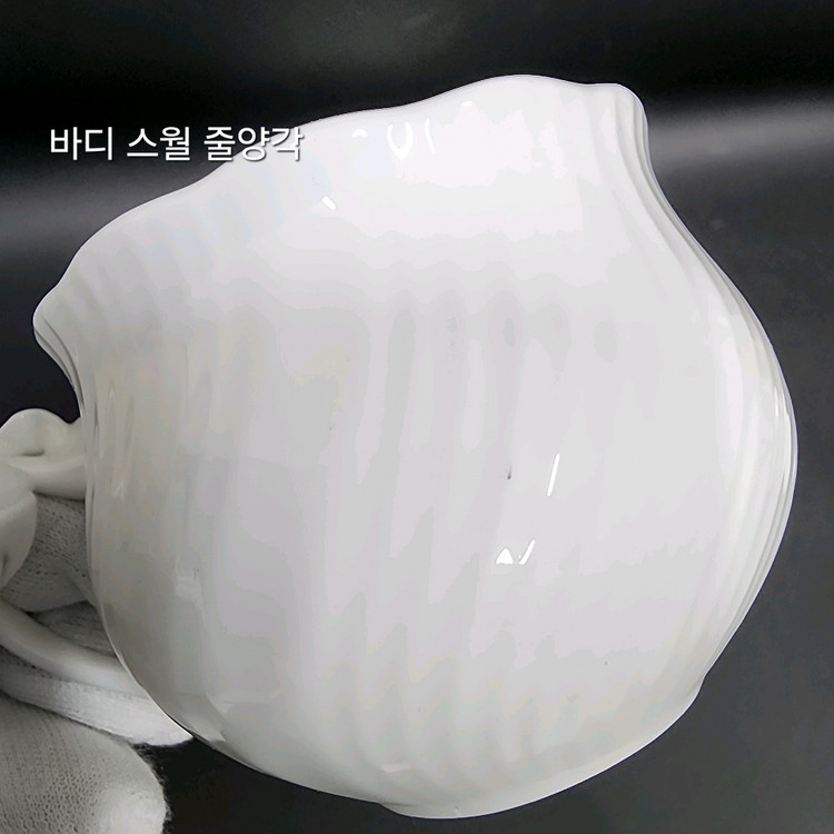 2조가/행남사 본차이나 문라이트 장미 꽃포지 커피잔/올드 빈티지 이미지