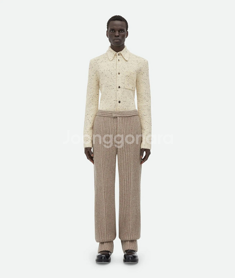 보테가베네타 트위드 셔츠--1