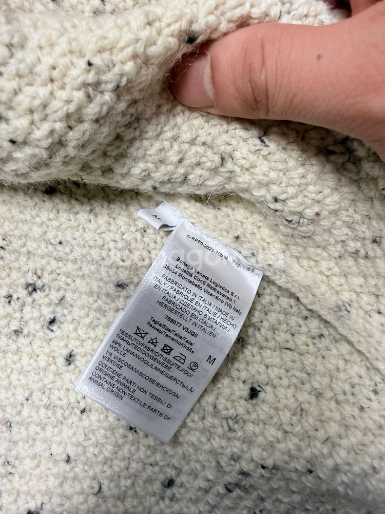 보테가베네타 트위드 셔츠--4