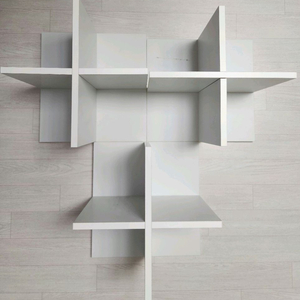 인서트 십자(+) 선반 (화이트 색상) 3세트 일괄 택포