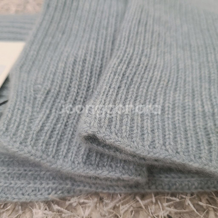 (새상품) 한섬 더캐시미어 홀가먼트 니트 장갑 워머 세트--3