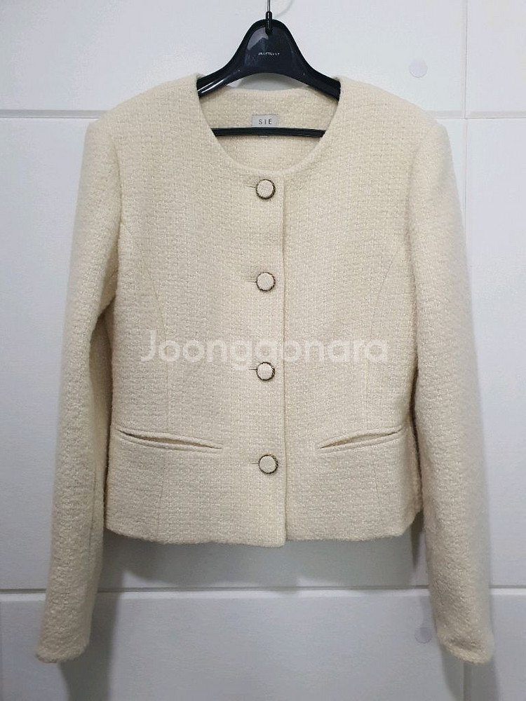 시에 SIE 비아 라운드 넥 자켓 사이즈 1--2