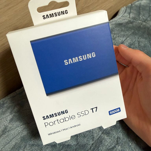 삼성 포터블 SSD T7 500GB