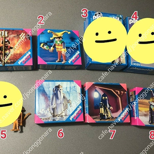 플레이모빌 4594 4610 4574 미피 피에로 피규어