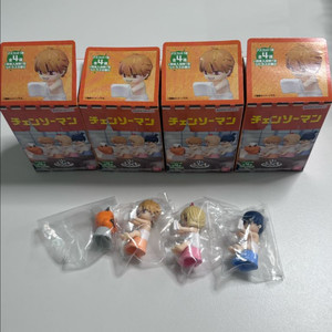 미개봉)정품)체인소맨 목욕가챠 세트 체인소맨 후루토모 세트