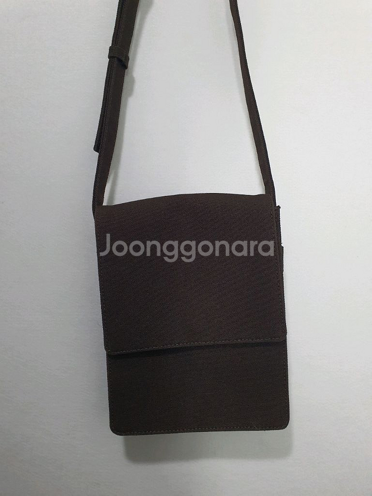 스튜디오톰보이 브라운 패브릭 미니 크로스백--1