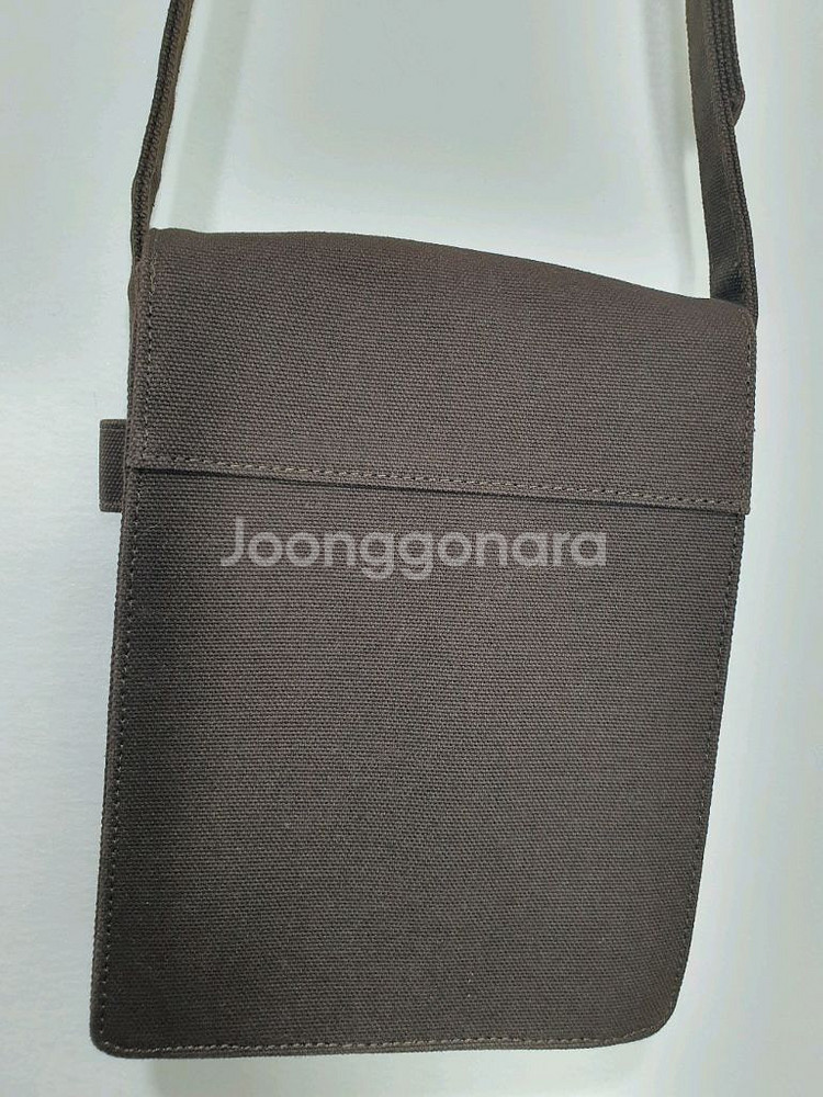 스튜디오톰보이 브라운 패브릭 미니 크로스백--5