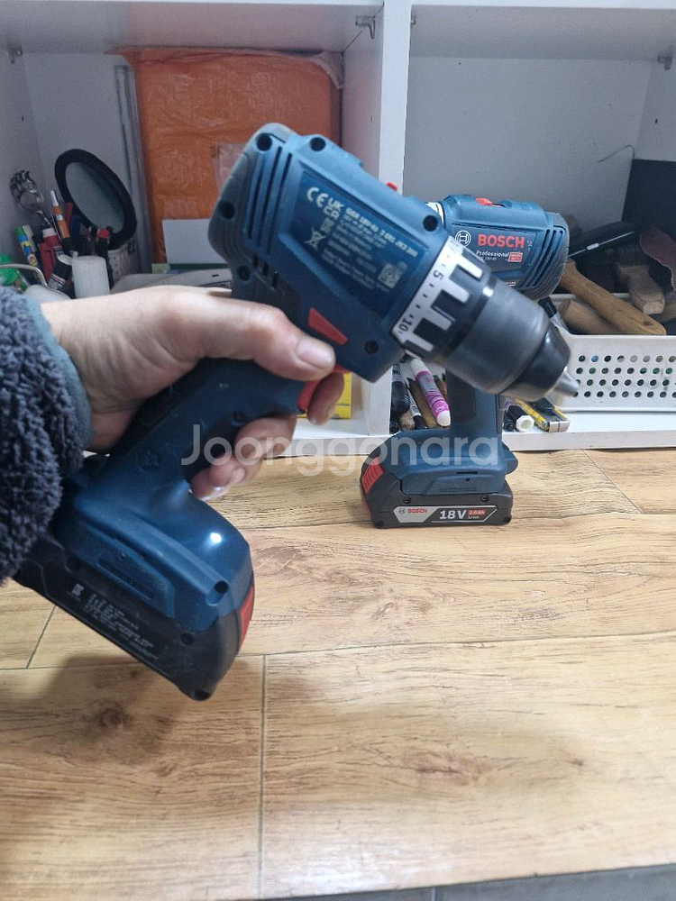 보쉬충전드릴 GSR18V45 가벼운신형 브러쉬리스 A급--8