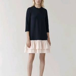 코스 COS 니트 프릴 원피스 사이즈 EUR M