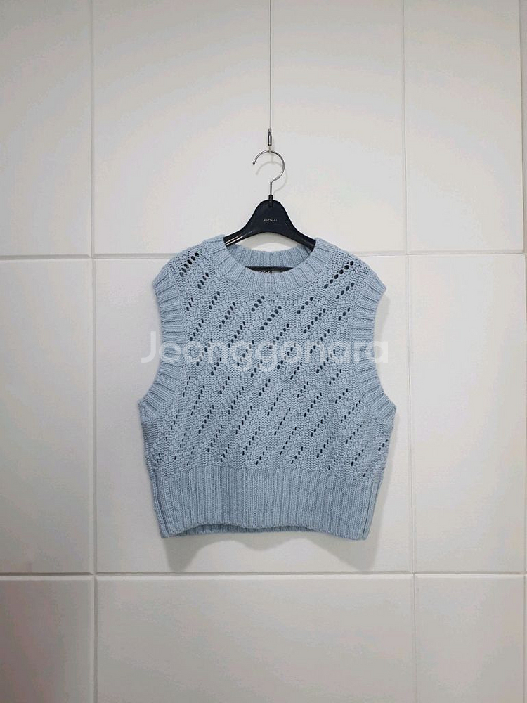 코스 COS 포인텔 니트 베스트 사이즈 EUR M--1