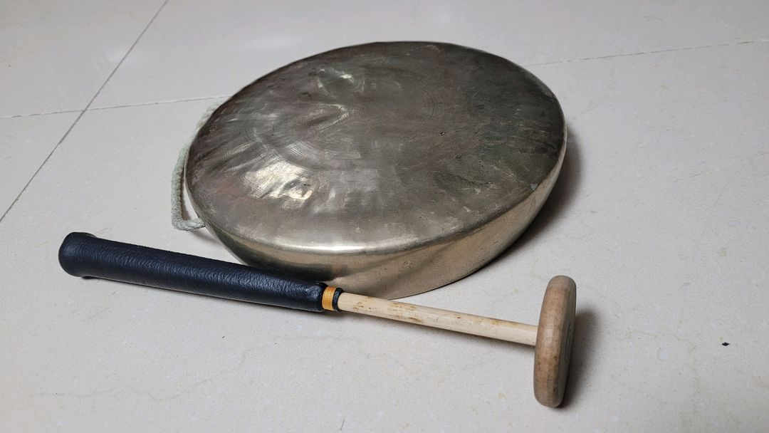 전통 꽹가리 .채 포함--1